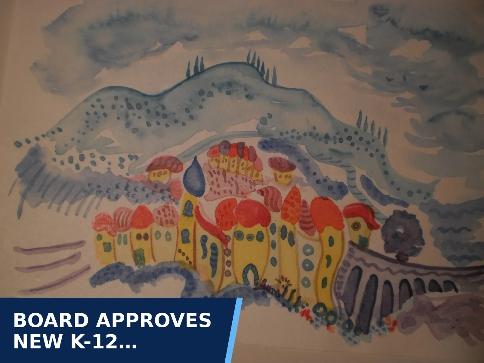 Editorial graphic for Board approves new K-12 history and social studies…