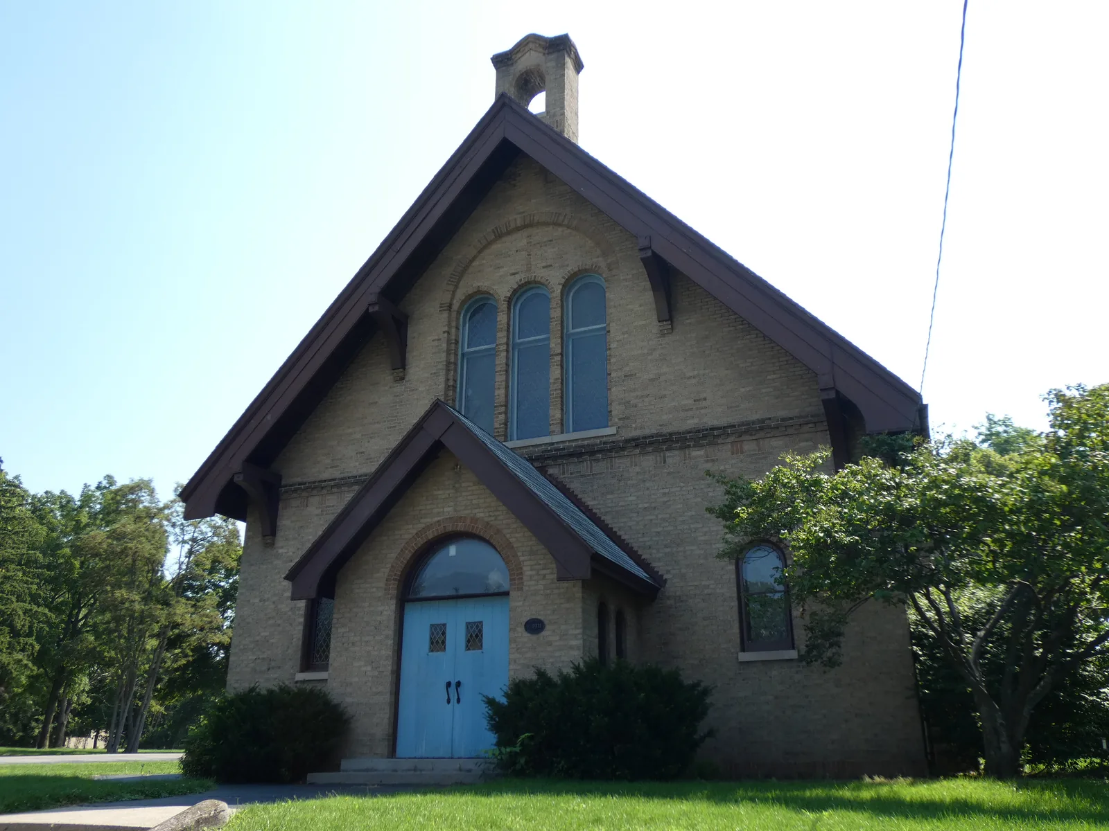 The former Good Shepherd Catholic Church at 3318 E Henrietta Road, Henrietta, New York, consolidated with Guardian Angels and St. Joseph's into the Parish of St. Marianne Cope in 2012. In 2019, Good Shepherd was sold to the Rush-Henrietta Central School District.
