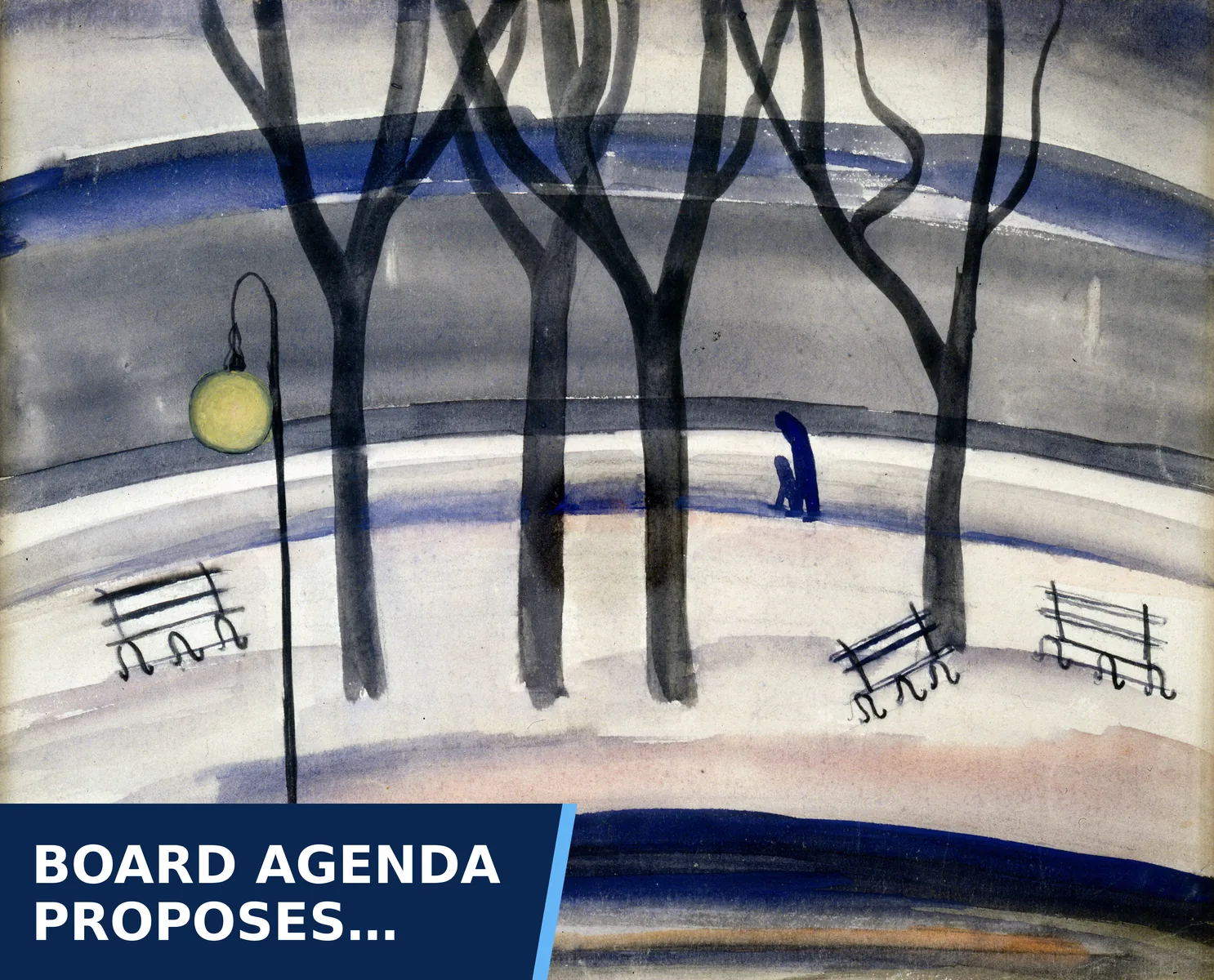 Editorial graphic for Board agenda proposes adopting North Park Online…