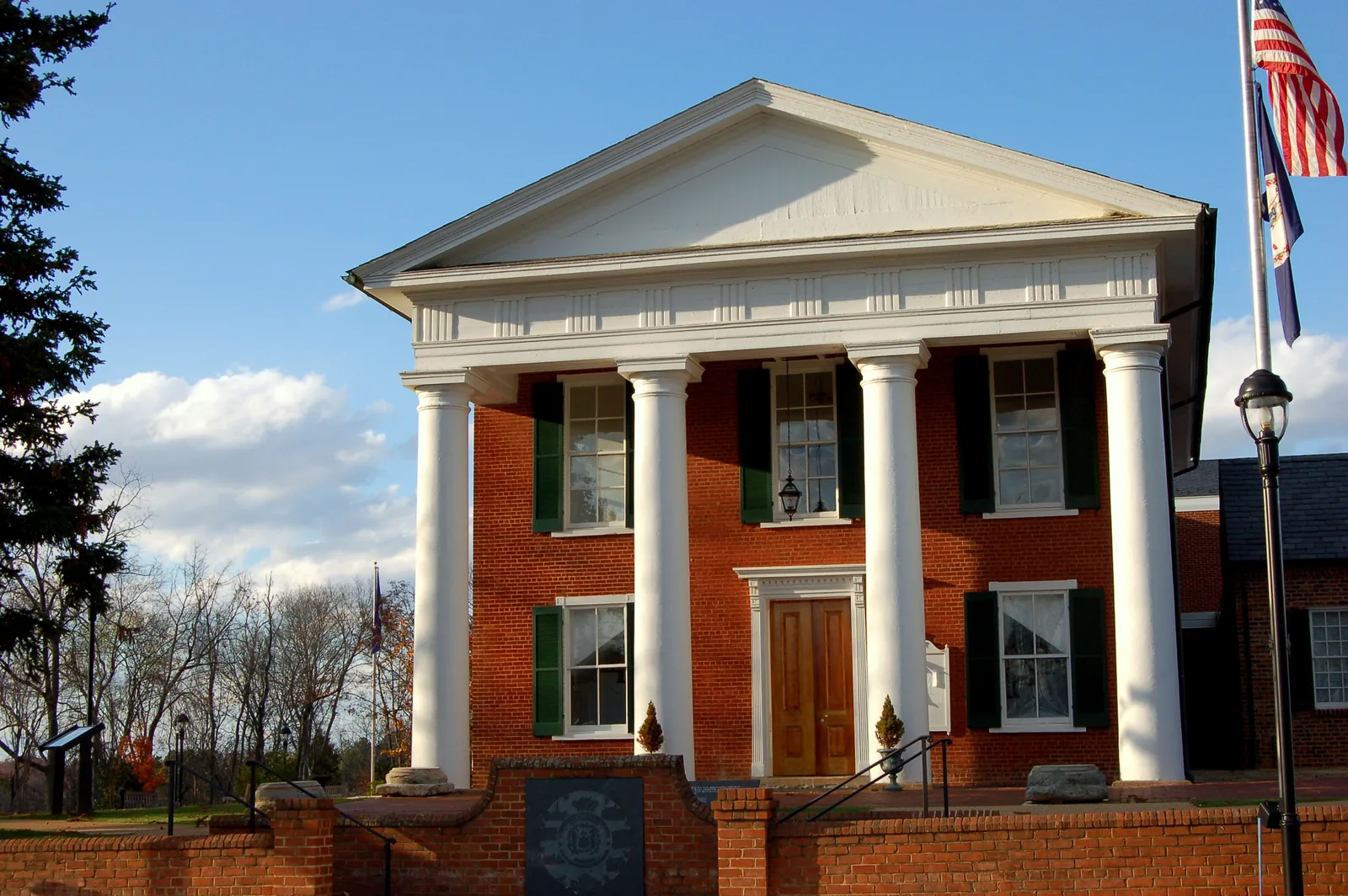 Buckingham County Courthouse in Buckingham, Virginia, USA