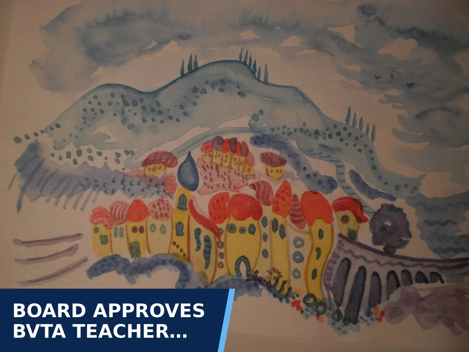 Editorial graphic for Board approves BVTA teacher contract with 6%…