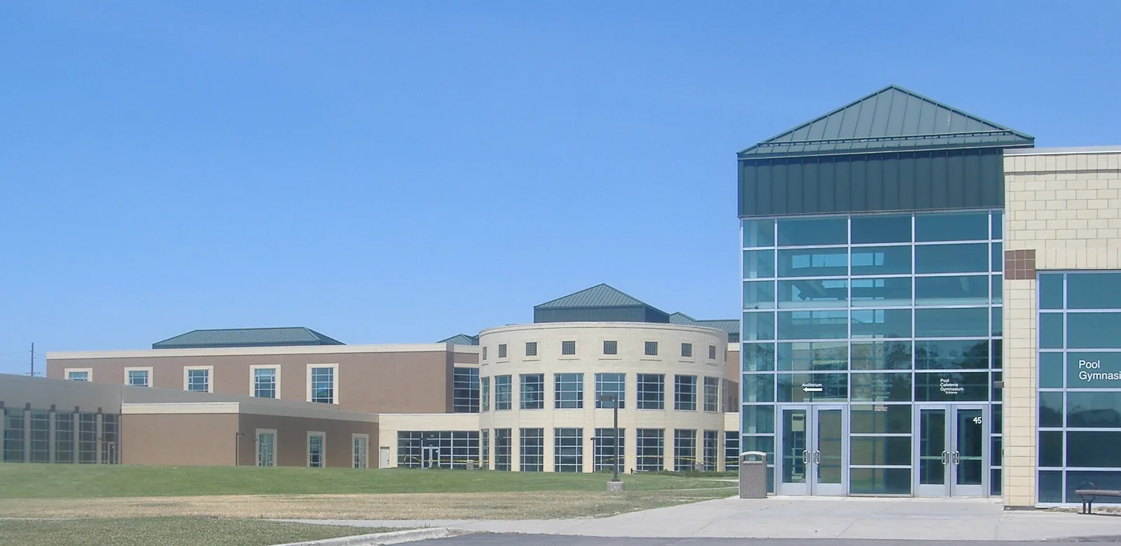 [Rochester, Michigan.  Stoney Creek High School, opened in 2002.  Third high school in Rochester Community School district.
