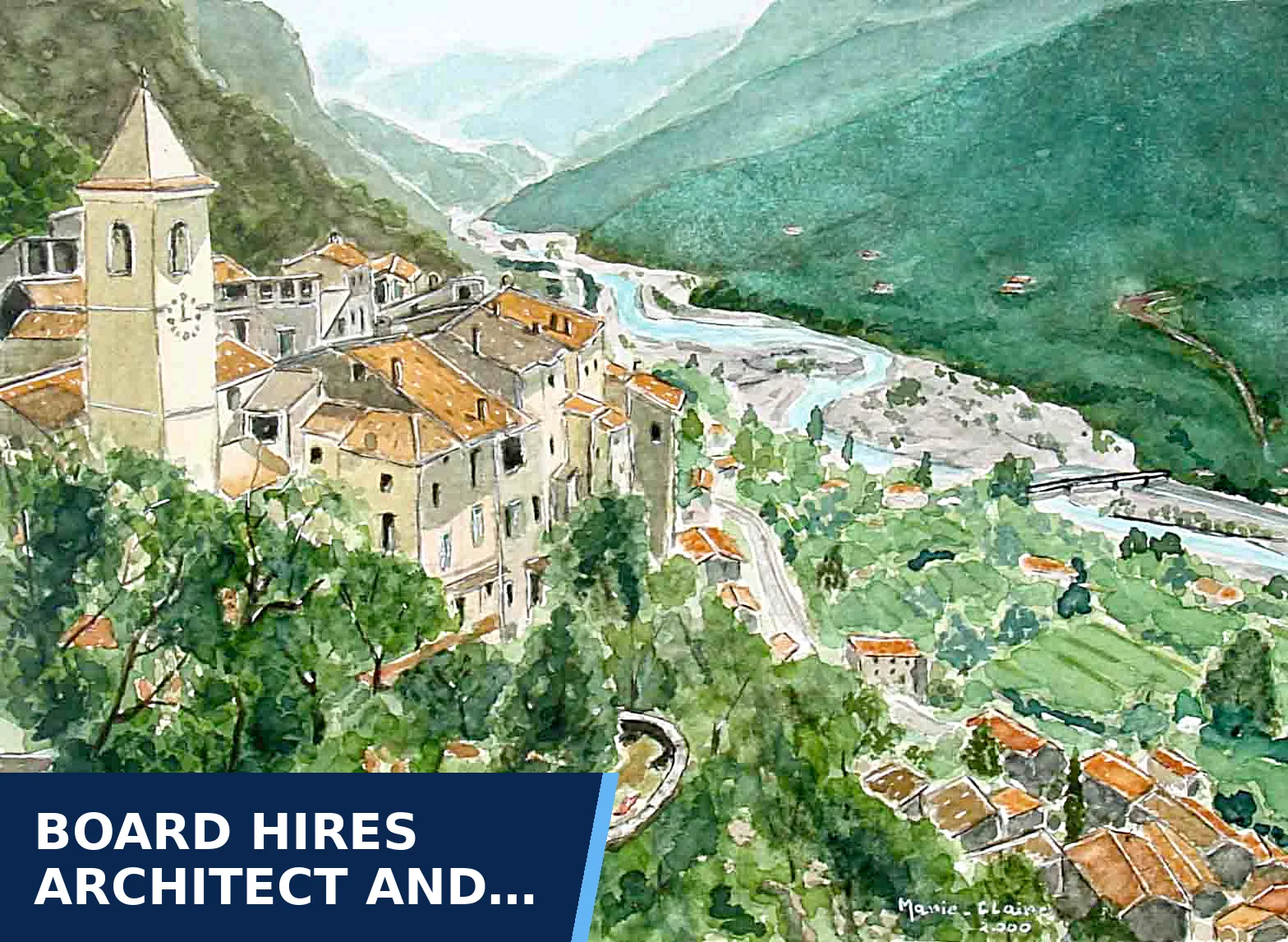 Editorial graphic for Board hires architect and engineer for school…