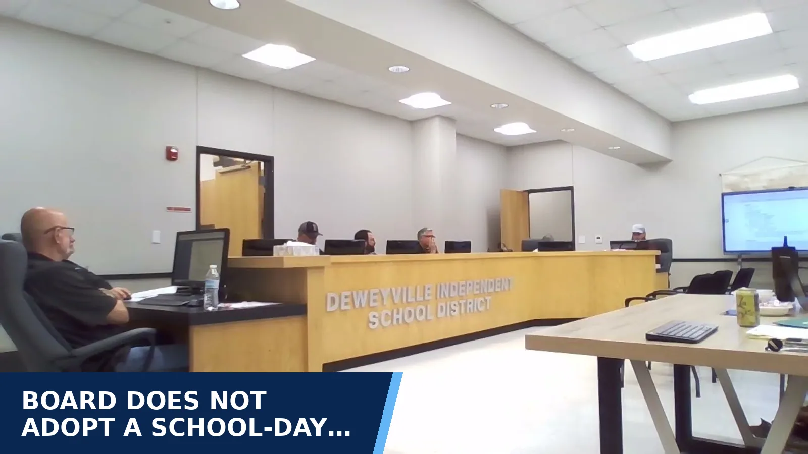 Excerpt from Board of Trustees recording: February 2026 for Board does not adopt a school-day prayer and…