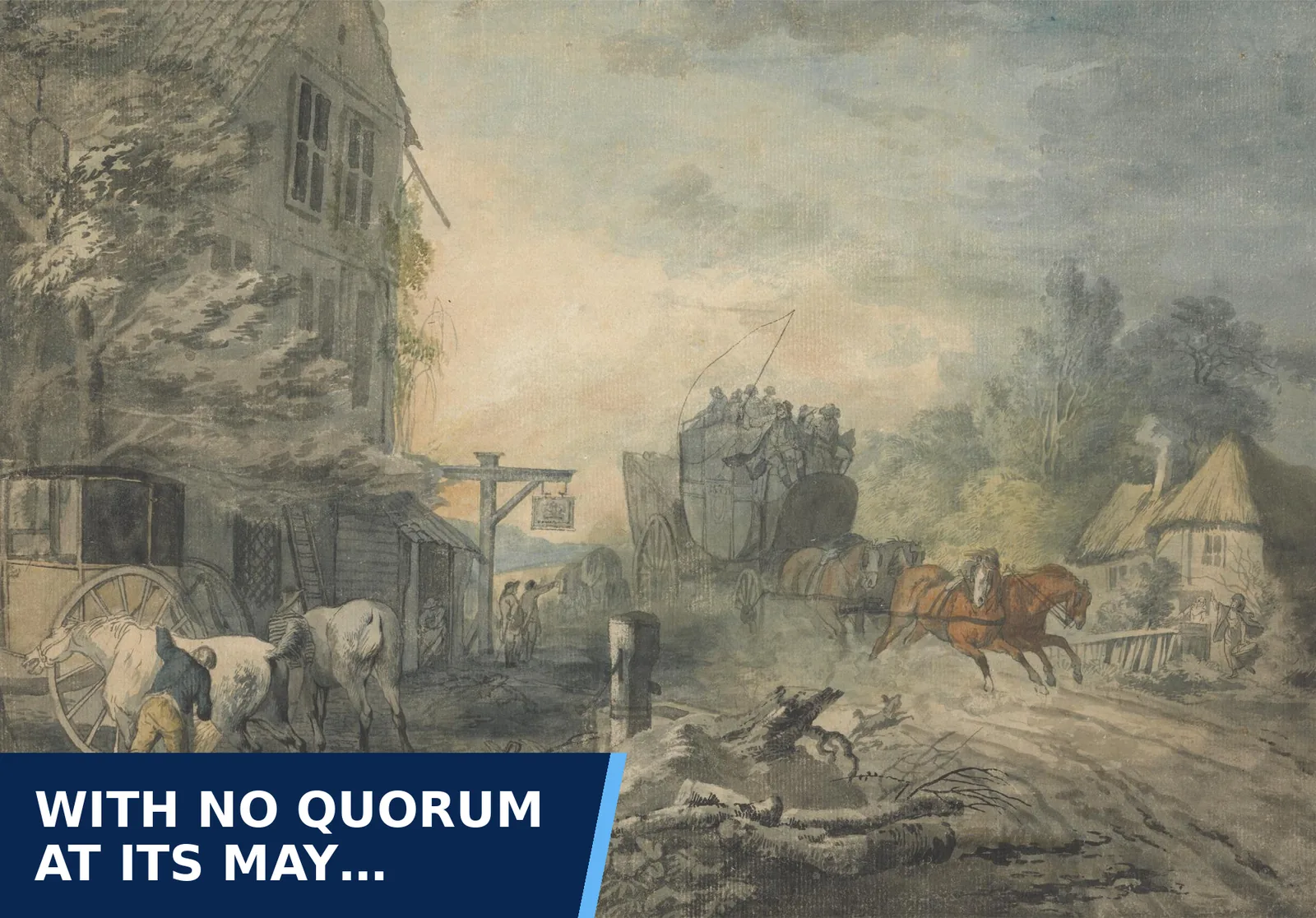 Editorial graphic for With no quorum at its May meeting, board approved…