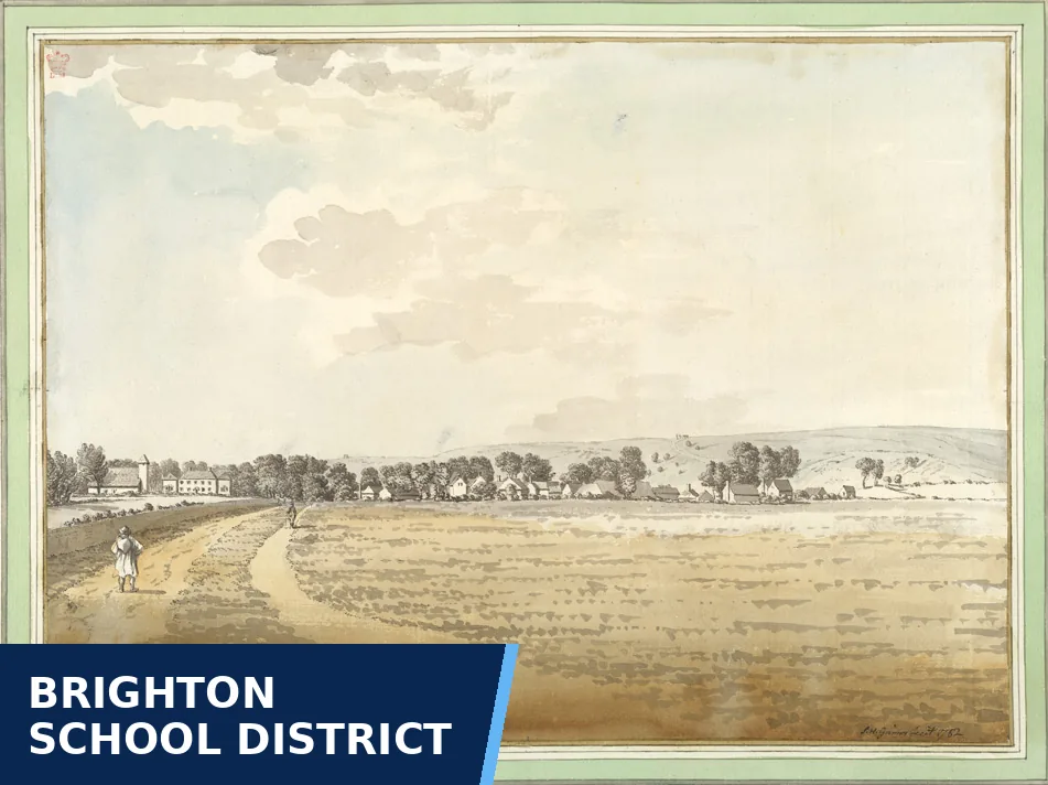 Editorial graphic for Brighton School District