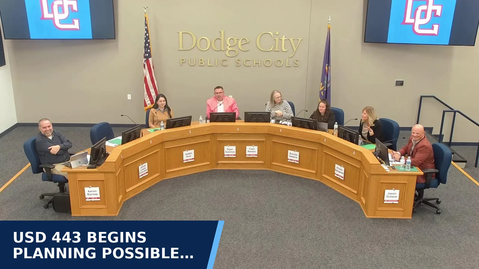 Excerpt from Dodge City Public Schools - Board of Education Meeting October 12, 2026 for USD 443 begins planning possible expansion of…