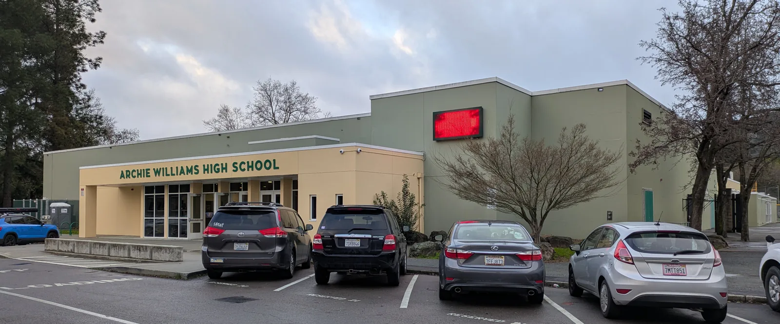 Archie Williams High School in San Anselmo, California, United States