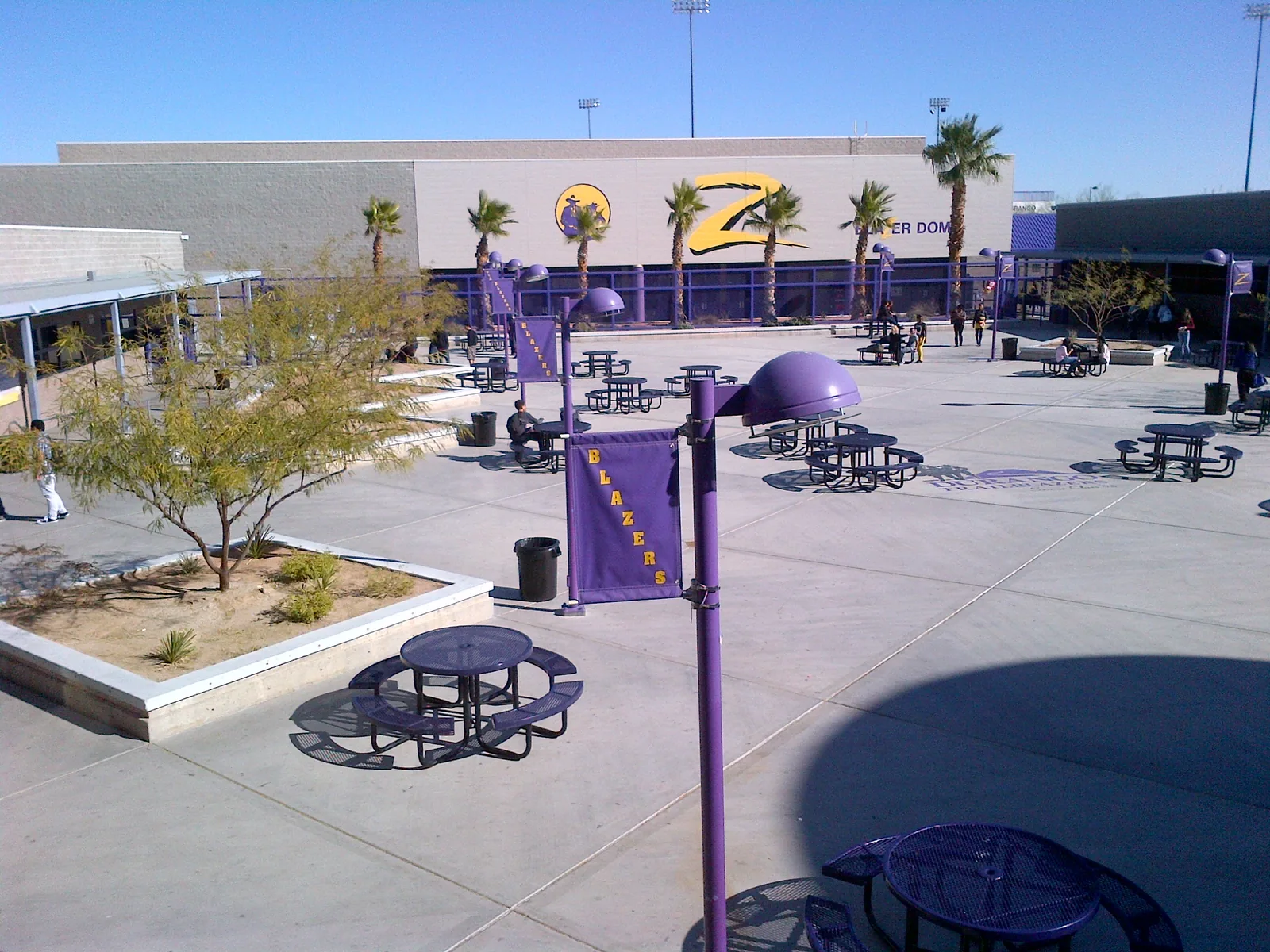 Durango High School Quad — in Las Vegas Nevada.