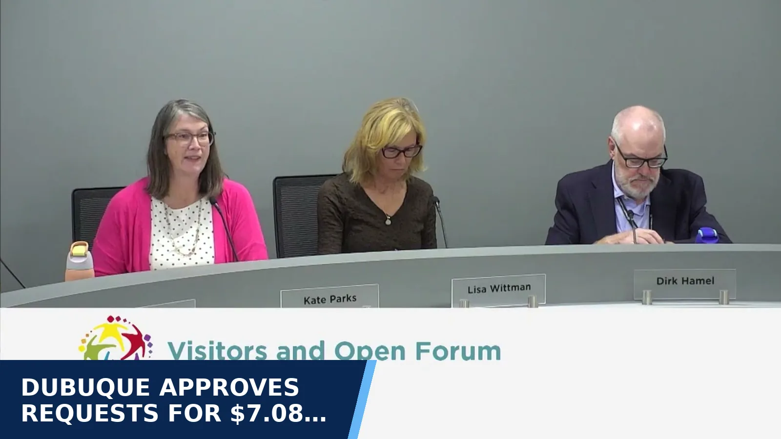 Excerpt from School Board Meeting | October 12, 2026 for Dubuque approves requests for $7.08 million in…