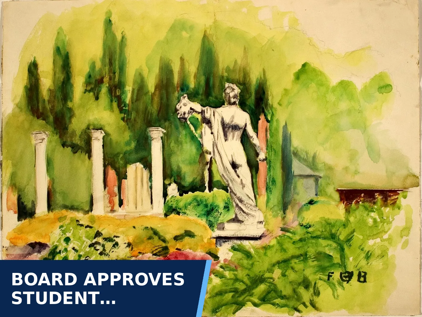 Editorial graphic for Board approves student drug-testing contract