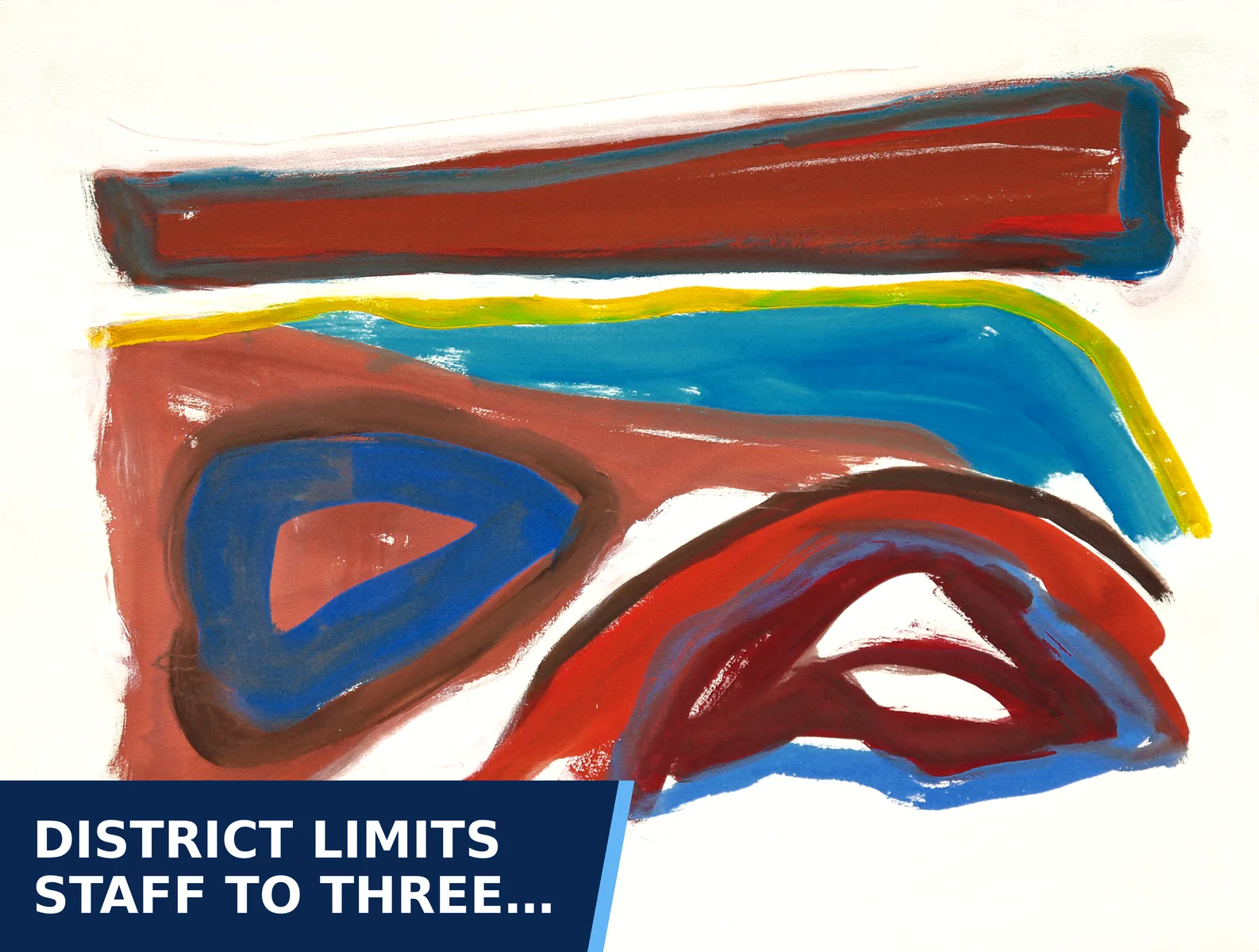 Editorial graphic for District limits staff to three approved AI tools