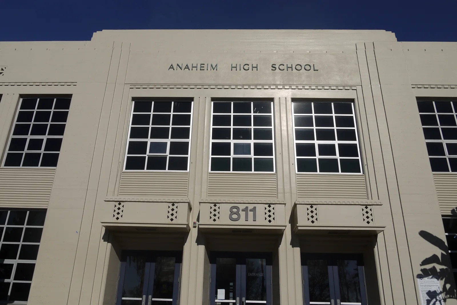 Anaheim High School, California