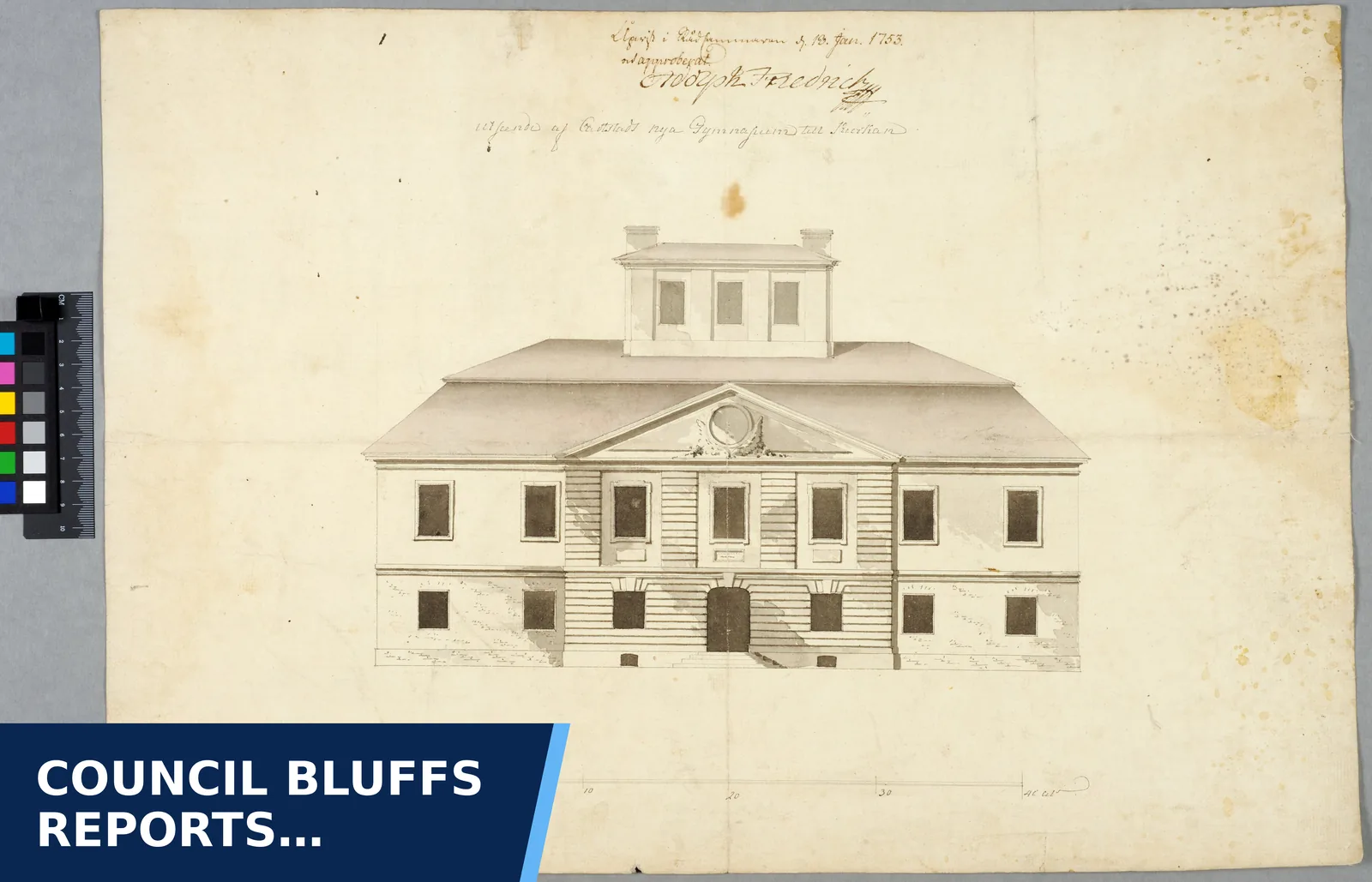 Editorial graphic for Council Bluffs reports consecutive general-fund…