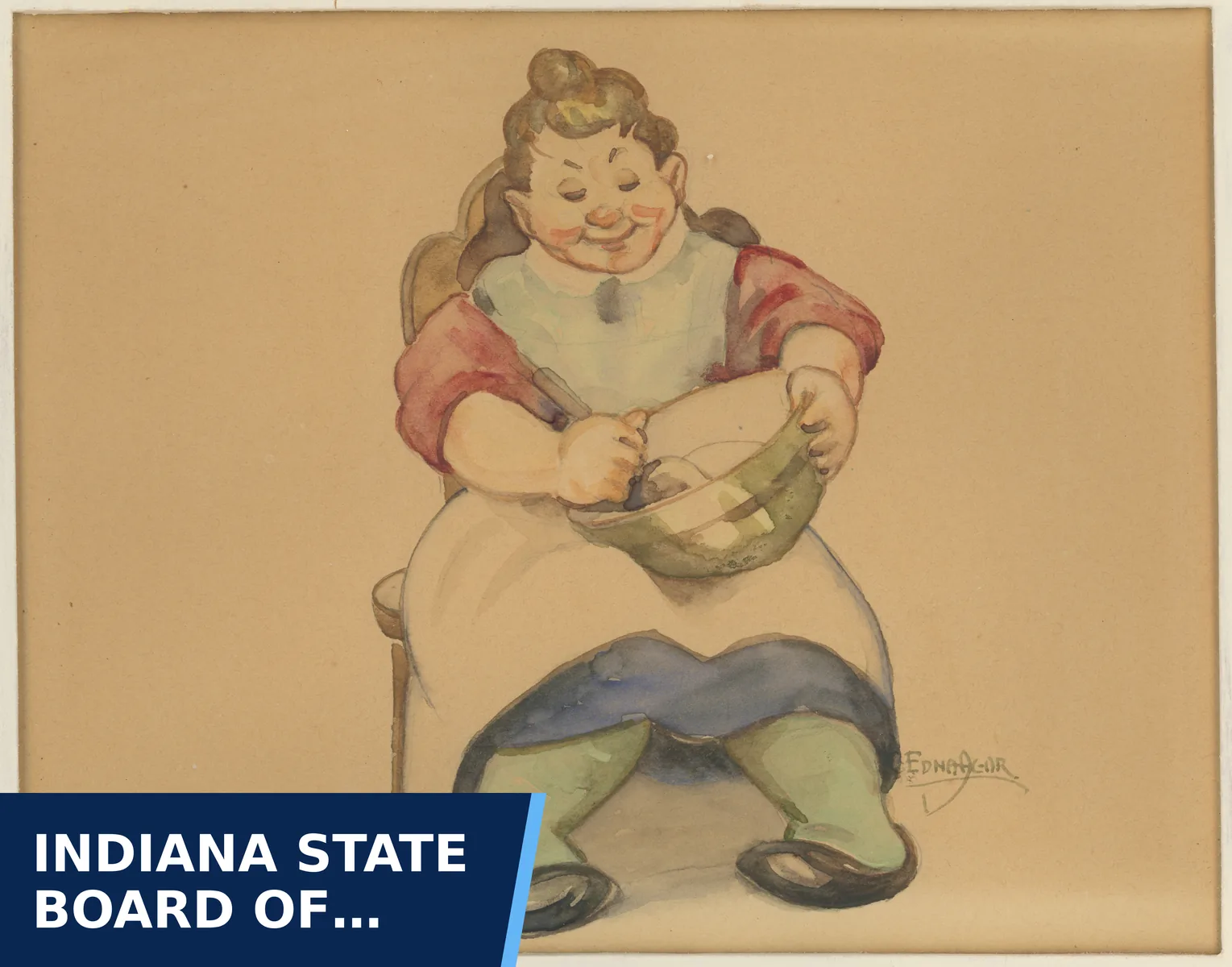 Editorial graphic for Indiana State Board of Education